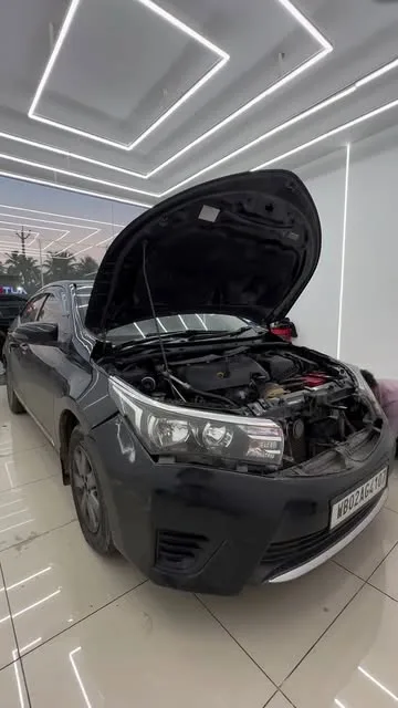 Sedan treated at AUTOBIX AUTO CARE