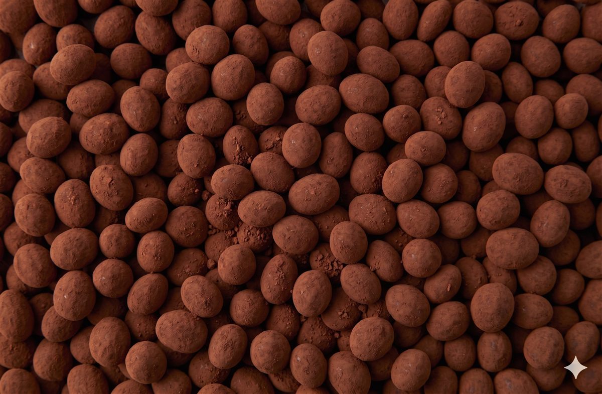 Coffee Dusted Powder Chocolates