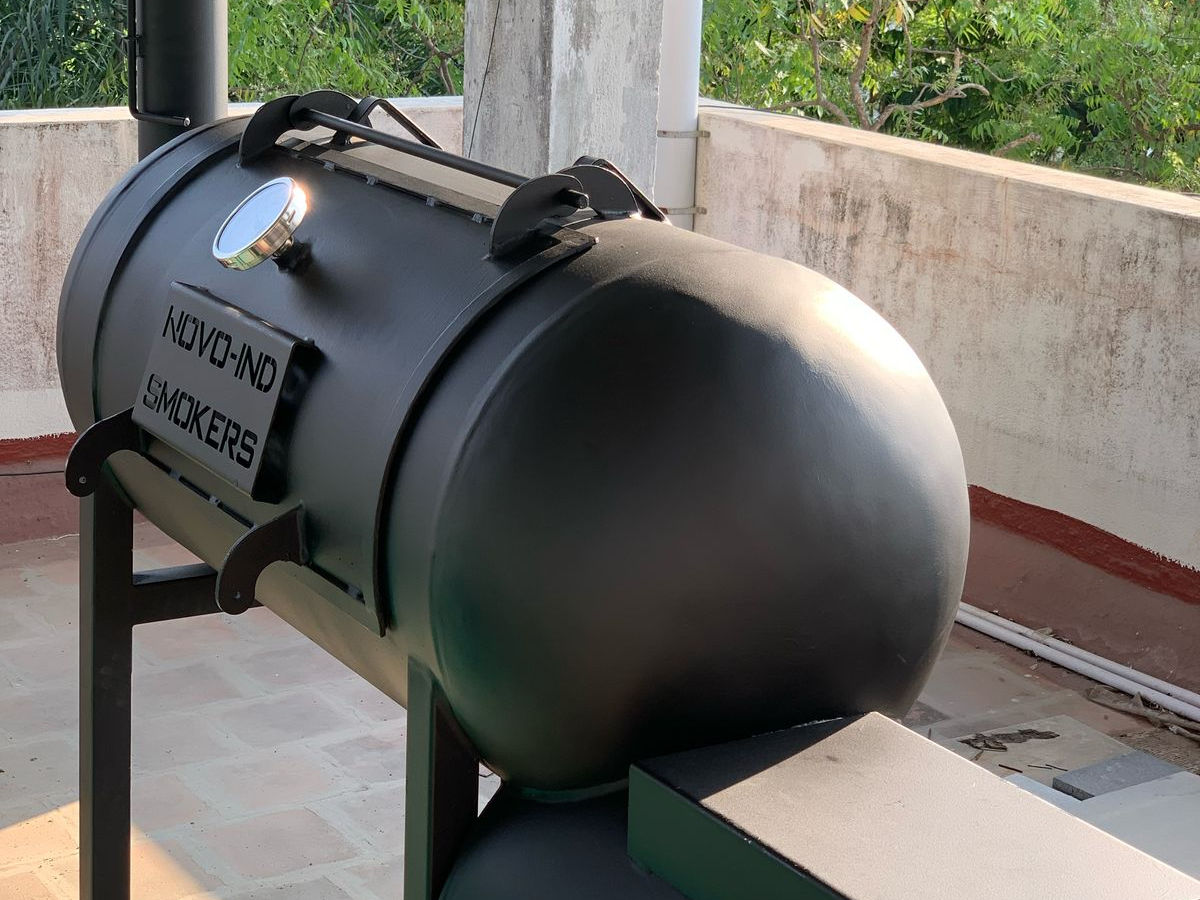 Backyard Offset Smoker